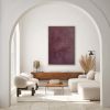 "Mon Coeur" - Abstract Expressionism Framed Giclée Prints | Paintings by ART + ALCHEMY By Nicolette Atelier. Item made of wood with canvas works with minimalism & japandi style