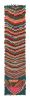 Vintage Moroccan Runner with Polychromatic Chevron Patterns | Area Rug in Rugs by Rug and Kilim