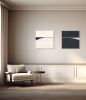 24x24 | Hidden Lake Diptych | Oil on Canvas | Oil And Acrylic Painting in Paintings by Studio M.E.