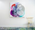Winter Rose | Oil And Acrylic Painting in Paintings by Claire Desjardins. Item composed of canvas
