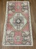 Hand-woven Turkish Rug Doormat | 1.8 x 3.1 | Small Rug in Rugs by Wool and Rug. Item composed of wool in boho or contemporary style