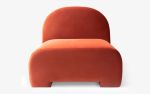 Sosa Armless Chair | Couch in Couches & Sofas by LAGU. Item made of fabric works with minimalism & contemporary style