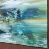 Day at the Ocean | Oil And Acrylic Painting in Paintings by Kozyuk Gallery. Item made of canvas works with boho & eclectic & maximalism style