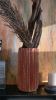 Red Clay Cactus Vase | Vases & Vessels by Hda. Item made of ceramic