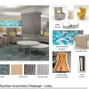 Hotel Lobby | Interior Design by Nisha Tailor Interior Design | Pittsburgh, Pennsylvania in Pittsburgh