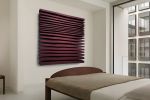 SHADOW — Crimson Statement | SHADOW Collection | Wall Sculpture in Wall Hangings by Sizmari. Item made of concrete with fiber works with minimalism & contemporary style