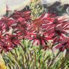 Overgrowth | Oil And Acrylic Painting in Paintings by Megan Aujla - Line & Form Studio. Item composed of canvas compatible with contemporary and modern style