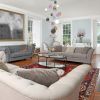 Palazzo Chandelier 25 Glass Globe Pendants in Multiple Color | Pendants by Galilee Lighting. Item composed of metal and glass in modern style