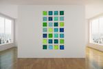 Large Wall Sculpture, 3D, Installation, by Paula Gibbs | Wall Hangings by Paula Gibbs. Item composed of wood in minimalism or contemporary style