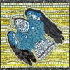 Soaring Free | Wall Sculpture in Wall Hangings by Gila Mosaics Studio. Item made of ceramic & glass compatible with contemporary and coastal style