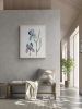Iris No. 196 : Original Watercolor Painting | Paintings by Elizabeth Becker. Item made of paper compatible with boho and minimalism style
