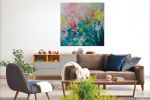 Flowers enjoying the sun | Oil And Acrylic Painting in Paintings by Art by Geesien Postema | Martini Hospital in Groningen. Item made of canvas with synthetic works with boho & contemporary style