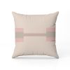 Blush Throw Pillow | Sage Green Throw Pillow | Cushion in Pillows by SewLaCo. Item made of cotton compatible with boho and minimalism style