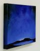 Sunapee Silhouette | Oil And Acrylic Painting in Paintings by Kate Wilson Fine Art. Item composed of canvas & synthetic compatible with minimalism and contemporary style
