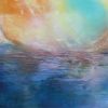 Sunset Horizon | Oil And Acrylic Painting in Paintings by Tom Boatright. Item composed of synthetic