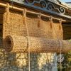 Premium Sliding Coir Curtain, 100% Natural & Eco-Friendly | Curtains & Drapes by GoldencoirVietNam LLC. Item composed of fiber compatible with boho and country & farmhouse style