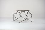 sTABLE - Travertine coffee table | Tables by DFdesignLab - Nicola Di Froscia. Item composed of wood and steel in minimalism or contemporary style