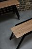 Simple Bench | Benches & Ottomans by Stoop Workshop. Item made of wood with metal