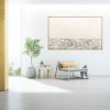 "View From Neptune's Window" - Ocean IArt - Commission | Mixed Media in Paintings by Kelly Hanna Studio. Item made of canvas & fiber compatible with boho and minimalism style