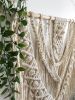Macrame Wall Hanging "Nil" | Wall Hangings by macramestories. Item made of wood with cotton works with boho style