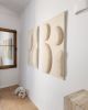 Tender stones | Wall Sculpture in Wall Hangings by Anna Carmona. Item made of wool