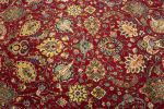 Semi Antique Red Traditional 10X15 Tabriz Persian Rug | Area Rug in Rugs by Magic Rugs. Item made of cotton