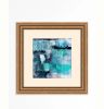 Water Signs III | Mixed Media by KNOF design. Item made of canvas works with contemporary & coastal style