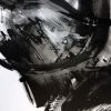 "All That Matters" - abstract black and white art | Oil And Acrylic Painting in Paintings by Lynette Melnyk. Item made of canvas