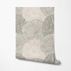 Coral Medal Weave Wallpaper | Wall Treatments by Patricia Braune. Item composed of paper