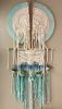 The Peaceful Jelly Fish | Macrame Wall Hanging in Wall Hangings by Gissell Studio - Fiber & Botanical Art. Item composed of wood & cotton