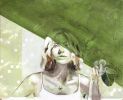 Nourish | Oil And Acrylic Painting in Paintings by Hannah Chloe. Item composed of canvas and synthetic