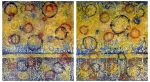 Spores #6 - Diptych | Mixed Media by Joanie Gagnon San Chirico Studio. Item made of canvas
