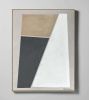 "Alchemy Set" I Set of Two I Modern Minimalist Framed Giclée | Prints in Paintings by ART + ALCHEMY By Nicolette Atelier. Item composed of wood and canvas in minimalism or japandi style