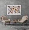 "Flying" 140X100 CM | Oil And Acrylic Painting in Paintings by Shirly Maimom Art. Item composed of canvas compatible with contemporary and art deco style