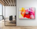Cluster 2 | Oil And Acrylic Painting in Paintings by Catherine Détraves. Item composed of canvas compatible with contemporary and eclectic & maximalism style