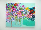 Down by the Pond’s Edge | Oil And Acrylic Painting in Paintings by Claire Desjardins. Item made of canvas