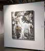 When the Cage Door Opened | Mixed Media by Roxane Hollosi Fine Arts. Item made of canvas & synthetic