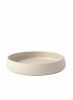 Handmade Stoneware Dinner Plates w/ High Sides & Transparent | Dinnerware by Creating Comfort Lab