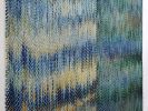 Emerald Tide - Diptych | Mixed Media in Paintings by Jessie Bloom Studio. Item composed of linen compatible with mid century modern and contemporary style