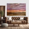 Sunday's Sunset Extra Large Painting | Paintings by Kimberly Conrad Contemporary Art Gallery. Item compatible with boho and contemporary style