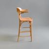 Aspen Bentwood Bar Stool with Arms | Chairs by Kleinhaus Furniture. Item made of wood compatible with mid century modern and contemporary style