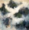 Midnight Dreary | Oil And Acrylic Painting in Paintings by Jessica Whitley Studio. Item composed of canvas