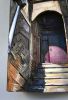 "Walking Through II" | Mixed Media by Heather Kocsis. Item made of wood & synthetic