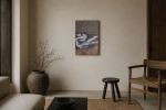 Patina and Charcoal | Oil And Acrylic Painting in Paintings by PUGMATIK. Item made of canvas works with contemporary & japandi style