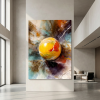 Cosmic Sphere — Abstract Celestial Canvas Art | Prints in Paintings by Alpenglow Workshop. Item composed of canvas in minimalism or contemporary style