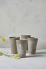 Gray Tree Mugs Set of 2 | Drinkware by ShellyClayspot. Item composed of stoneware