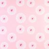Star Hen | Pretty N' Pink | Wallpaper in Wall Treatments by Weirdoh Birds. Item composed of synthetic
