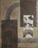 Closed Circuit | Mixed Media in Paintings by PUGMATIK. Item composed of canvas & paper compatible with contemporary and japandi style