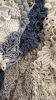 Custom large textile wall sculpture - EPITOME | Tapestry in Wall Hangings by Anna Baranova Art. Item composed of cotton and fiber in contemporary or modern style