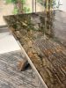 Bark & Moss Epoxy Resin Dining - Conference Room Table | Dining Table in Tables by Tinella Collection. Item composed of oak wood in minimalism or art deco style